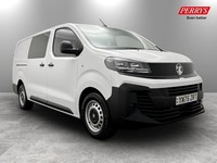 2026 Vauxhall Vivaro 2.0 Turbo D 145 Prime H1 Double Cab Crew Bus DIESEL Manual