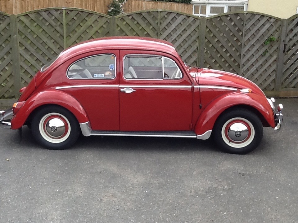 Classic vw beetle 1962, rhd in ruby red in Chelmsford, Essex Gumtree