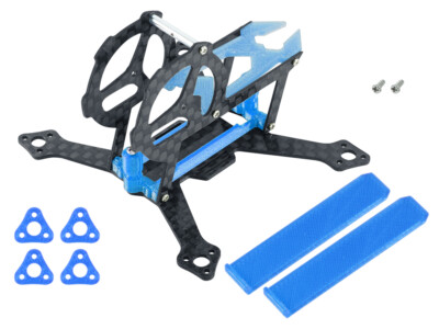 Microheli Carbon Fiber Frame Without Ducted (BL) - MOBULA6 HD