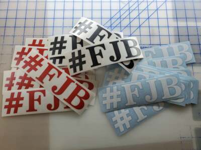 #FJB Pegatina - Anti Joe Biden Pro América Patriótica No Mi Presidente