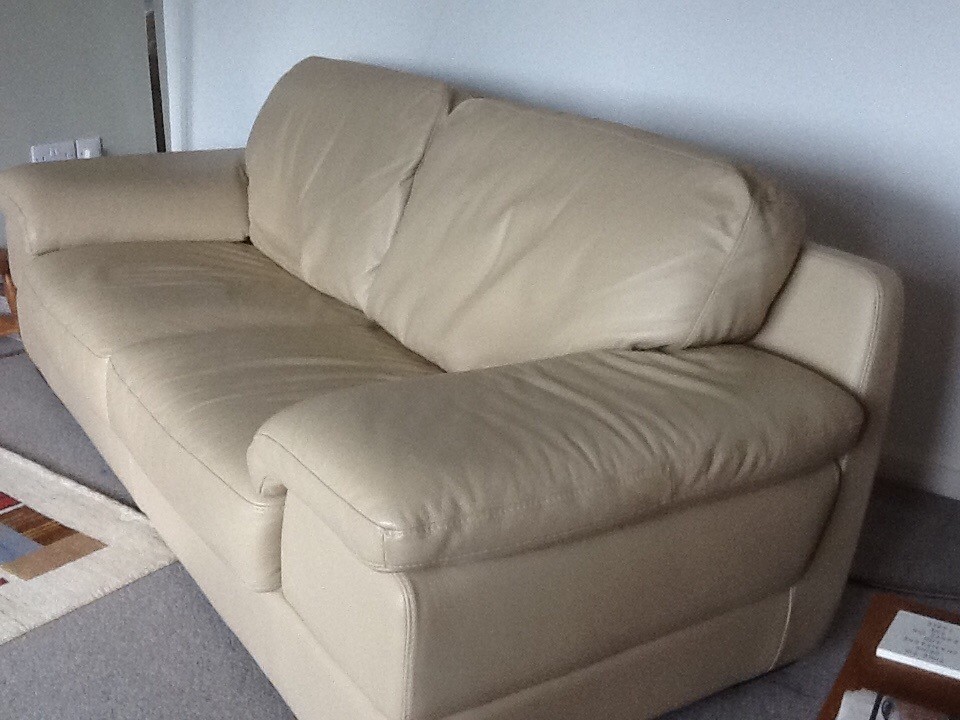 Maxdivani handmade leather sofa in Kingsbridge, Devon Gumtree