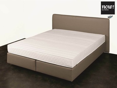 Boxspringbett Doppelbett Now by Hülsta 180x200 cm taupe NEU