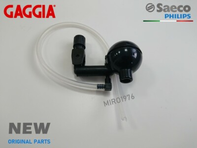 SAECO GAGGIA PARTS   BLACK SPHERAL CAPPUCCINATOR SET WITH HOSE