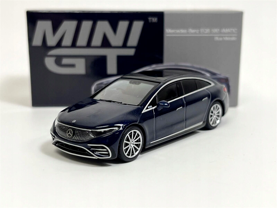 MINI GT メルセデス ベンツ EQS 580 4MATIC チェイスカー Mini GT 1:64 Mercedes-Benz EQS 580 4MATIC Black #694 | eBay