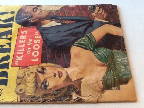 Prison Break! GGA No. 3 Fair 1.0 1952 Pre Code Crime Realistic
