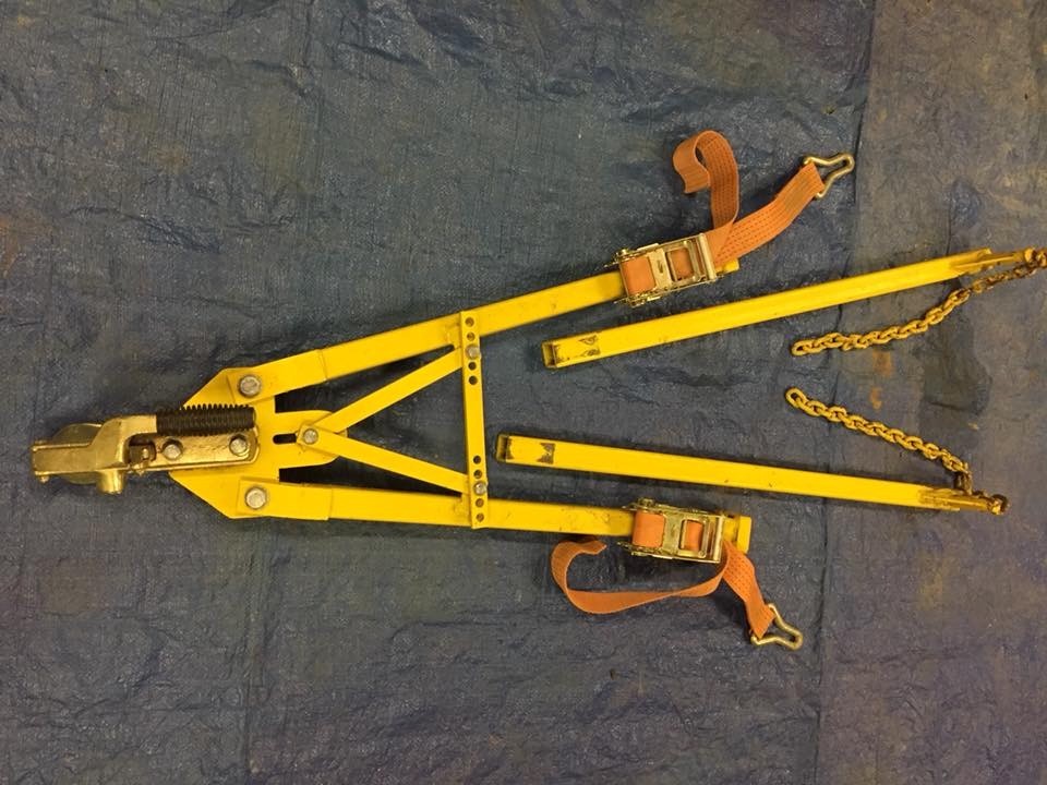 A frame towing car recovery dolly trailer in Aspley, Nottinghamshire