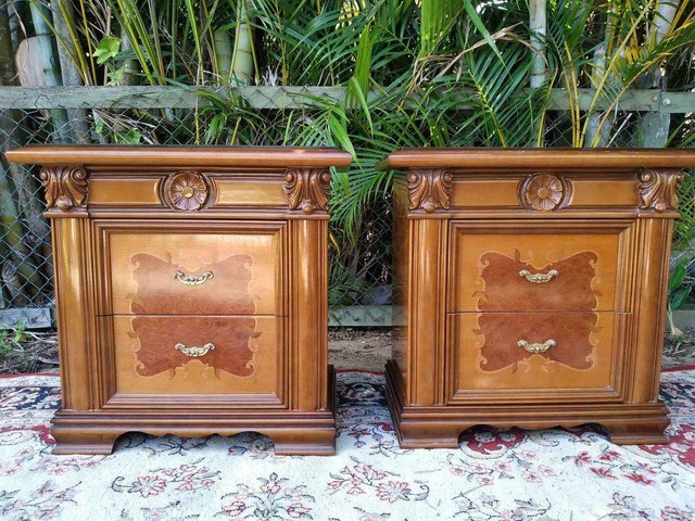 Pair Bedside Tables Drawers French Louis Style Made In Italy Vintage Bedside Tables Gumtree Australia Brisbane South East Camp Hill 1260521237