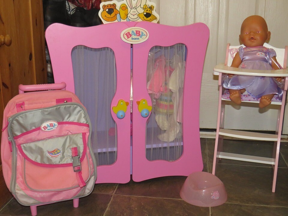 Baby Born Doll Wardrobe And More Job Lot In Queenborough Kent