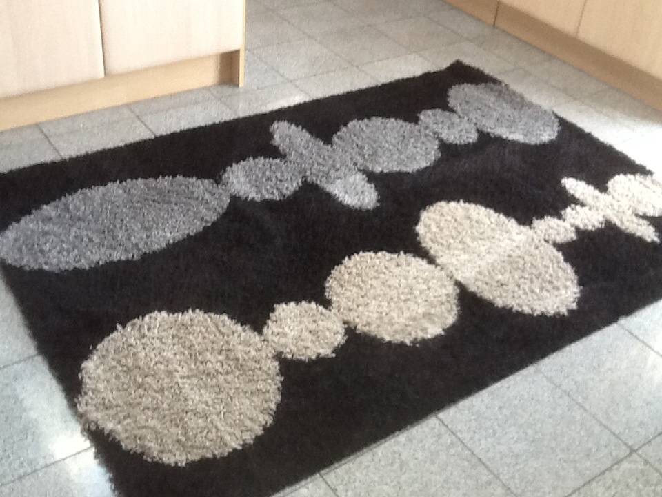 Ikea HINNERUP shaggy rug 133cm x195cm(4'4" x6'5")excellent condition