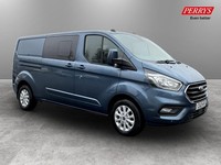 2021 Ford Transit Custom 2.0 EcoBlue 170ps Low Roof D/Cab Limited Van Auto Crew 