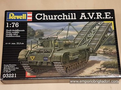 Churchill A:V:R:E: 1/76 Revell Plastic Kit No 03221