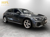 2023 23 AUDI A3 1.0 TFSI 30 S LINE SPORTBACK 5DR PETROL MANUAL EURO 6 (S/S) (110
