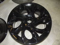 NEW SET OF TWIST OF PEPPER - 17 INCH ALLOY WHEELS 5 STUD 100 MM PCD MG VW VAUXHALL SCUBY ALSO BLACK