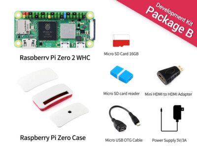 Raspberry Pi Zero 2 W Five Times Faster Quad-core ARM Processor WiFi Bluetooth 