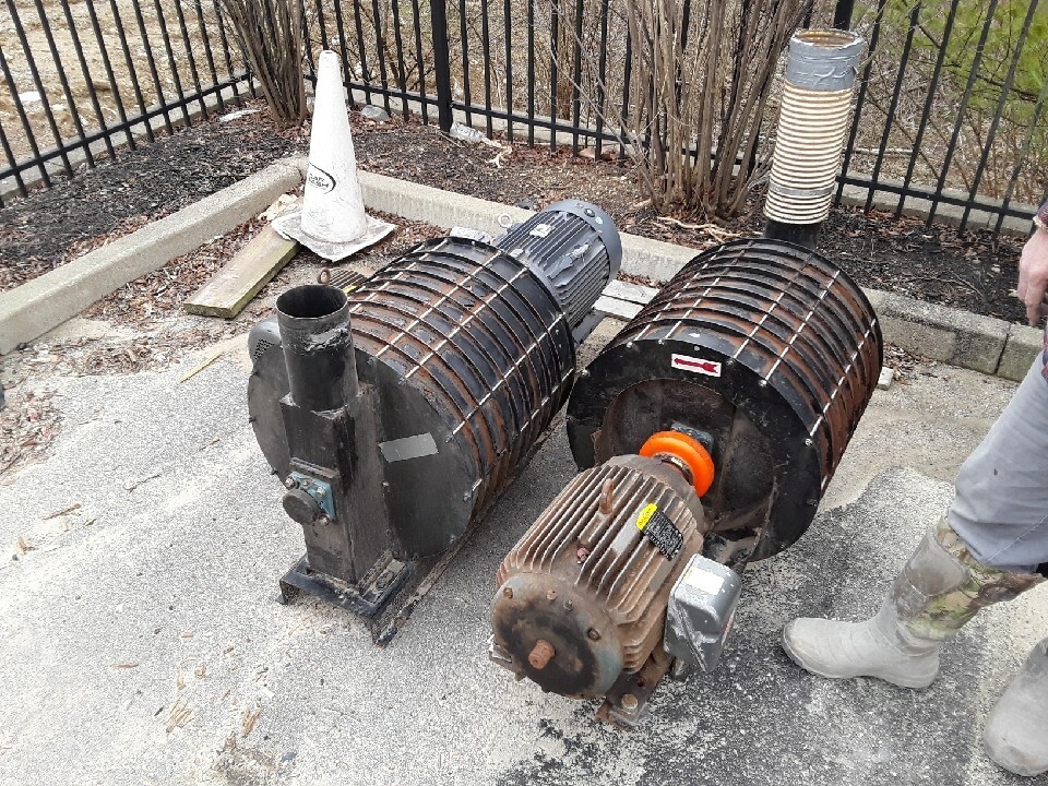 Motor for carwash vaccume