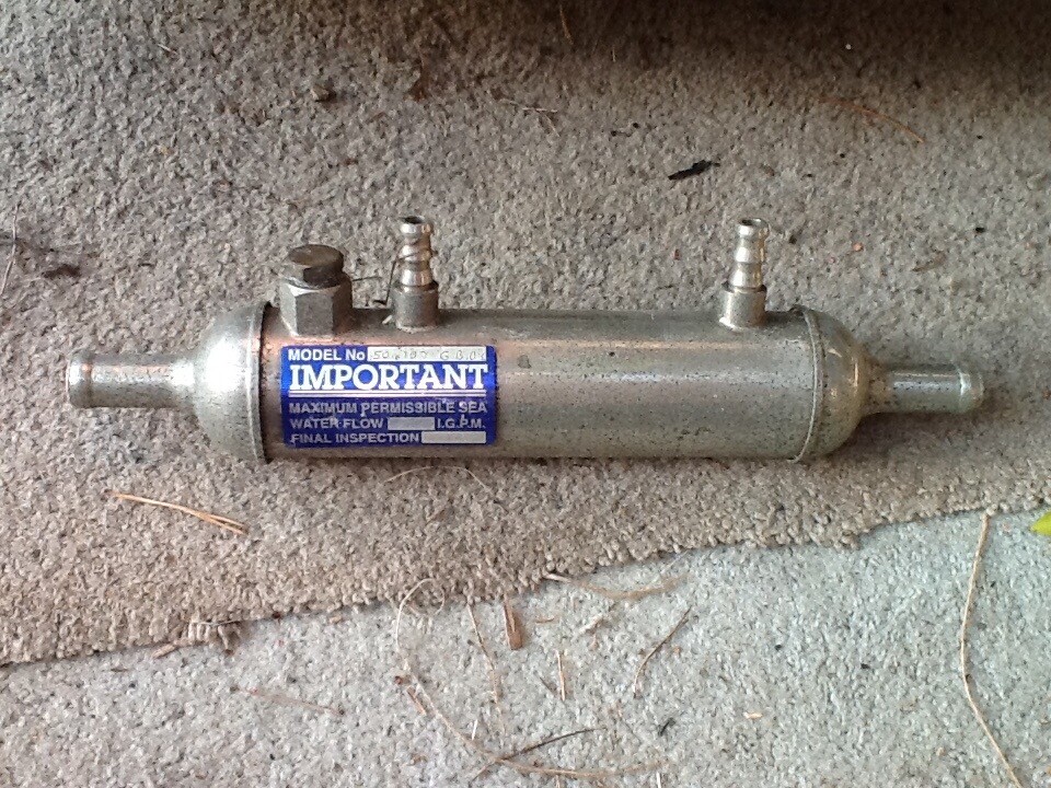 Boat heat exchanger 13 inches long in Bournemouth, Dorset Gumtree