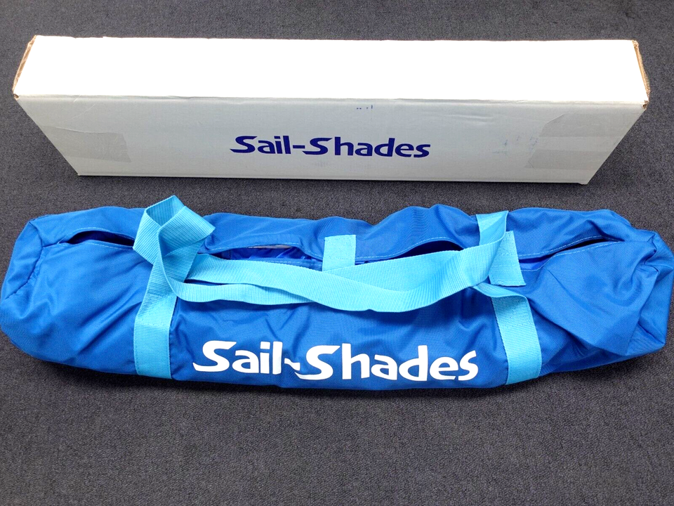 Sail Shade Full Size Beach Sun Shade Wind Powered Beach Shade BRAND NEW