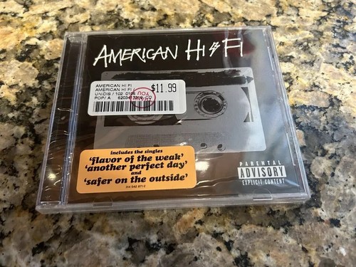 Vintage American Hi-Fi Cd Debut Studio Album Hype Sticker Flavor