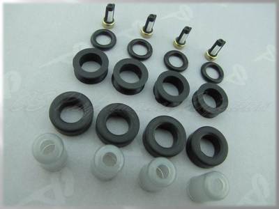 Fuel Injector Service Repair Kit Orings Filters Pintle Caps for Suzuki 92-98