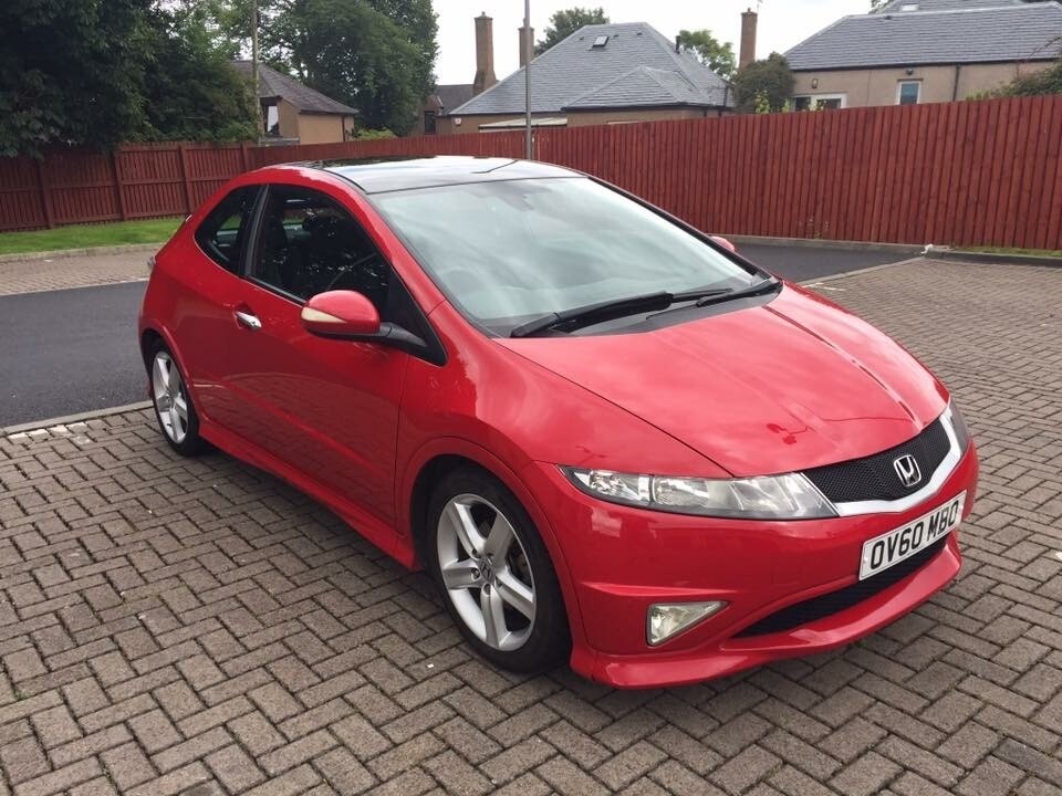 Honda Civic TypeS GT with Panoramic glass roof in Dunfermline, Fife