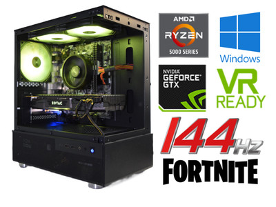Ryzen Gaming PC (256GB + 1TB, AMD Ryzen 5 1600, 3.6GHz, 16GB RAM) GTX 1070 8GB