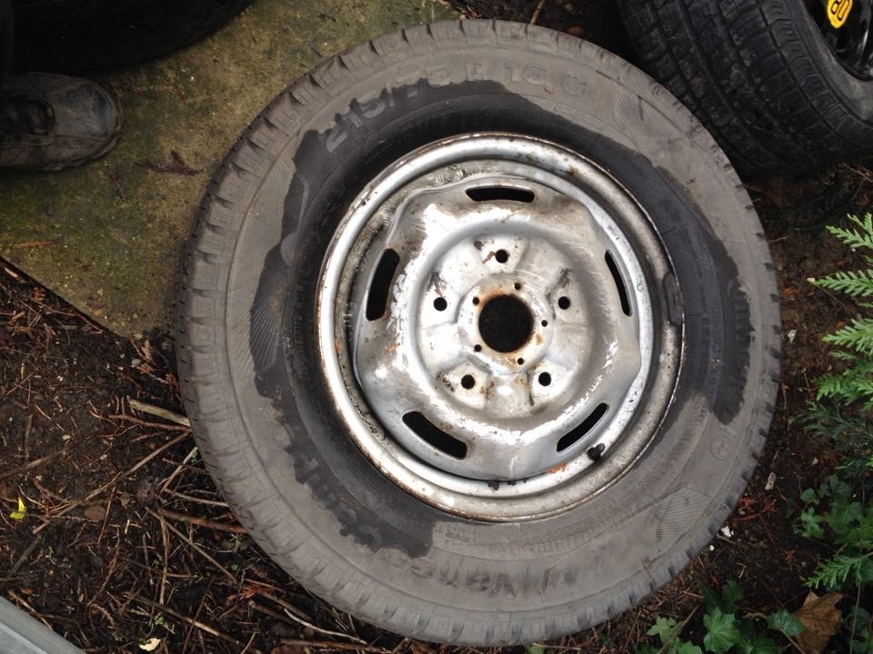 Ford Transit 20002014 Spare wheel with Like new Tyre 215/75/R16 in