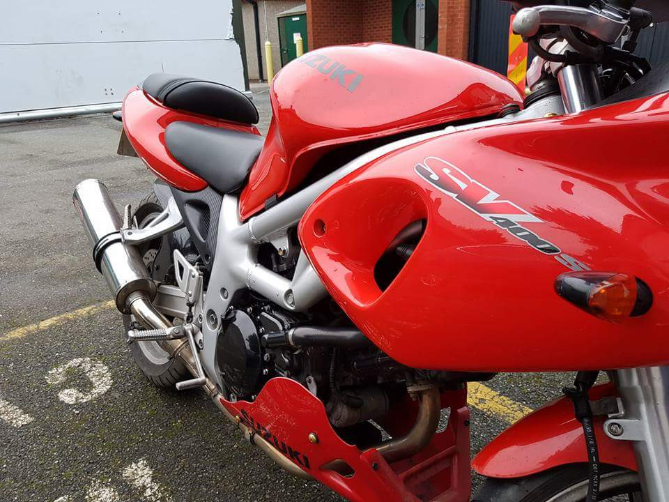 Suzuki sv400s тюнинг