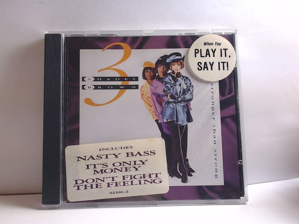 Three Shades Brown 「Stronger Than 〜」CD Stronger Than Strong by Three Shades Brown (CD, Mar-1992