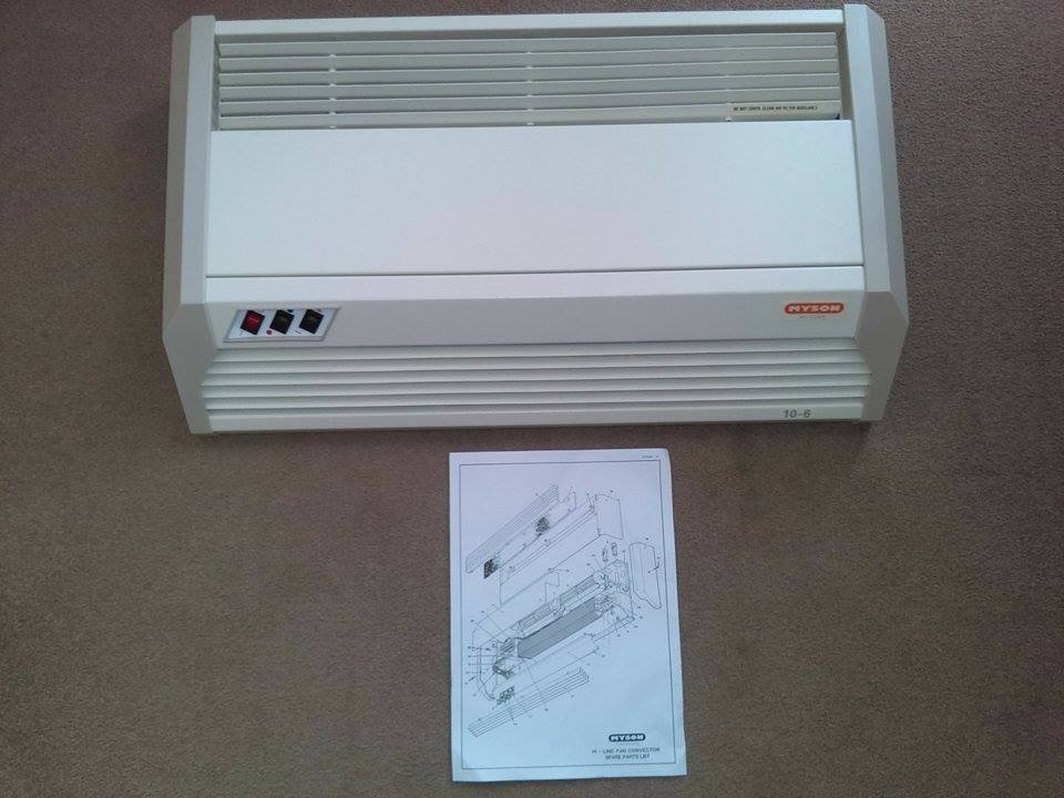 Myson HILINE fan convector heater in Crook, County Durham Gumtree