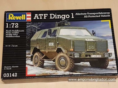 ARF Dingo 1 Allschutz Transportfahrzeug 1/72 Revell Plastic Kit No 03142