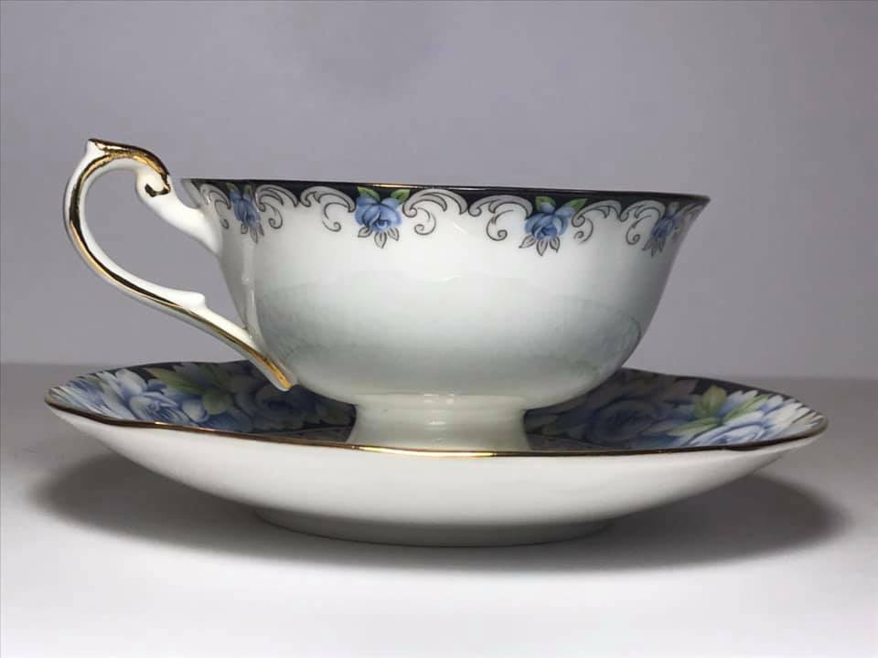 Queens Rosina China Elizabeth Rose Tea Cup and Saucer