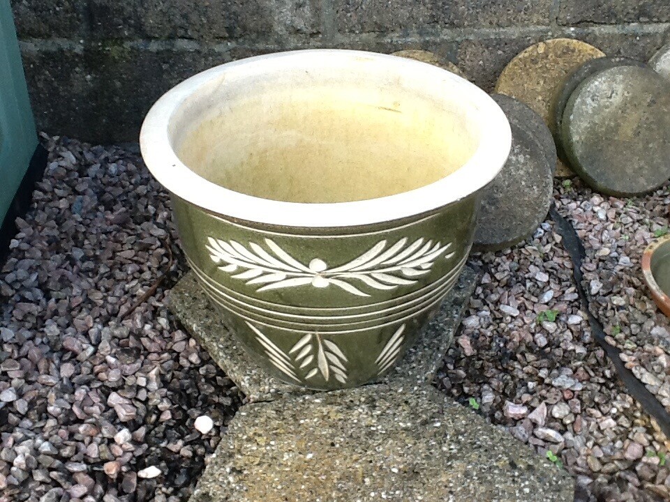 Ceramic Garden Pots X 3 In Plymouth Devon Gumtree