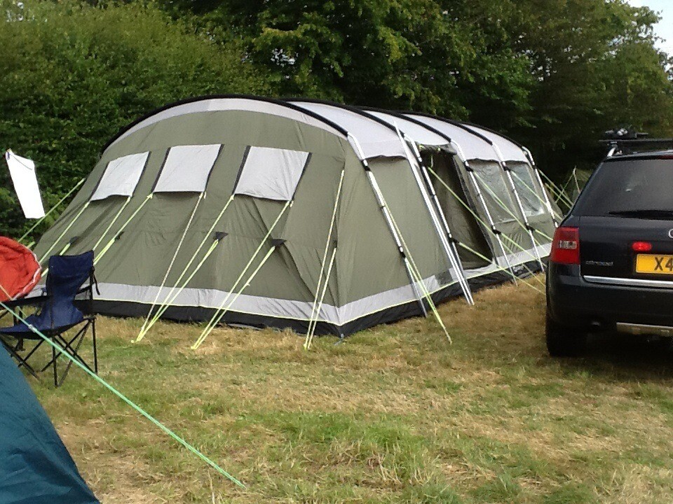 As New, Outwell Vermont XL Camping Tent + high quality extras great