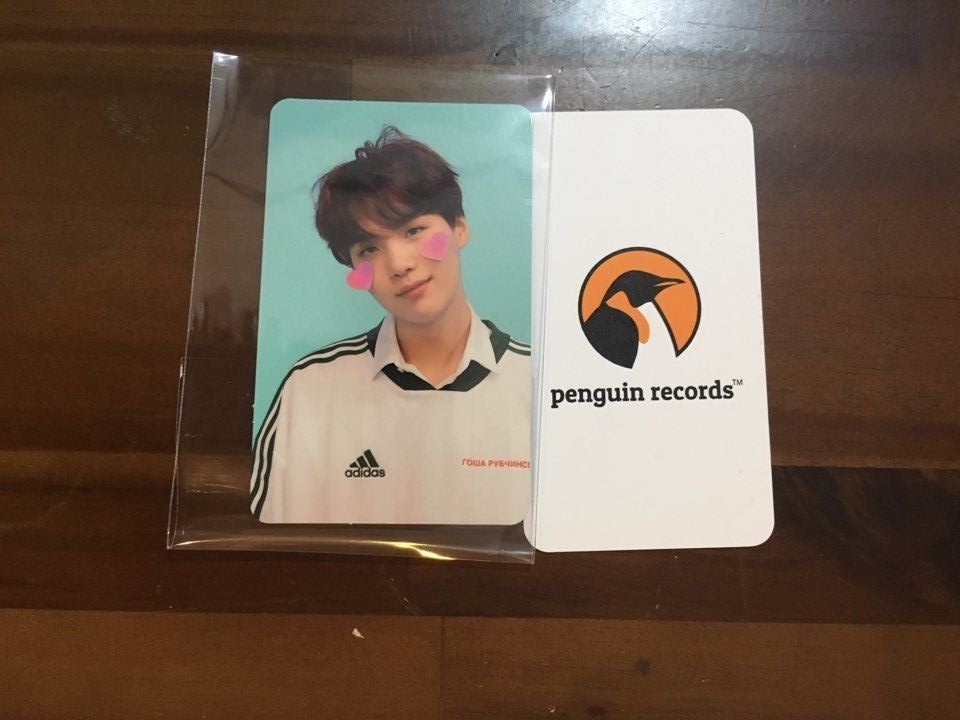 BTS - LOVE YOURSELF 結 ANSWER F.VER SUGA PHOTO CARD