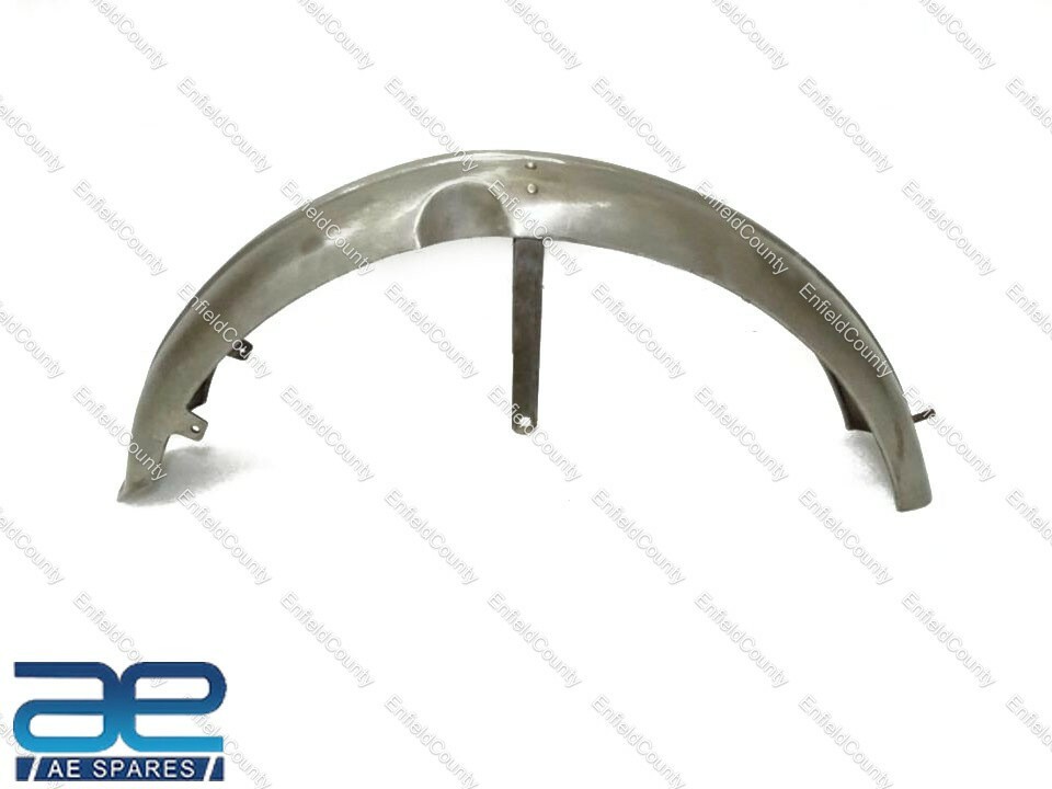 MUDGUARD FENDER SET RAW STEEL FOR TRIUMPH SPRUNG HUB RIGID 