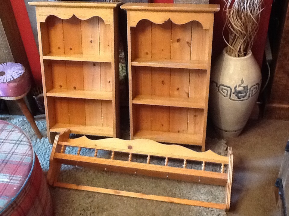 Pine wall shelf units in Telford, Shropshire Gumtree