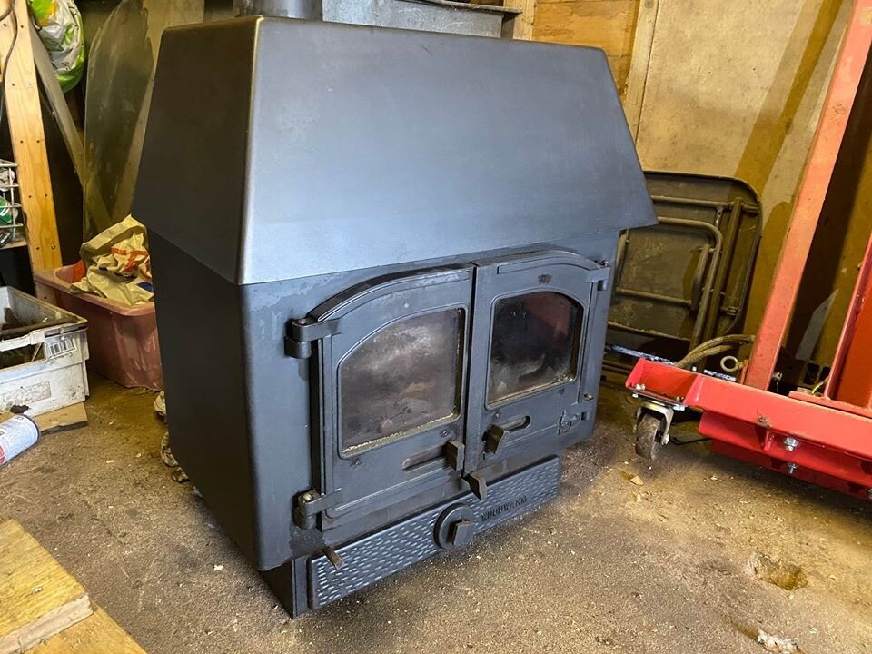 Woodwarm M4 Firebug MultiFuel Stove. Log Burner. 10.5kw in Forfar