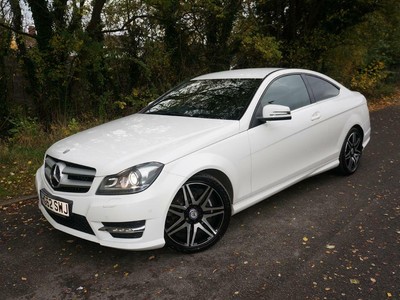 2012 62 Mercedes C250 Cdi Amg Sport Plus Coupe 2 1 Diesel Automatic Polar White Classifieds Traders Cars Mbclub Uk Bringing Together Mercedes Enthusiasts