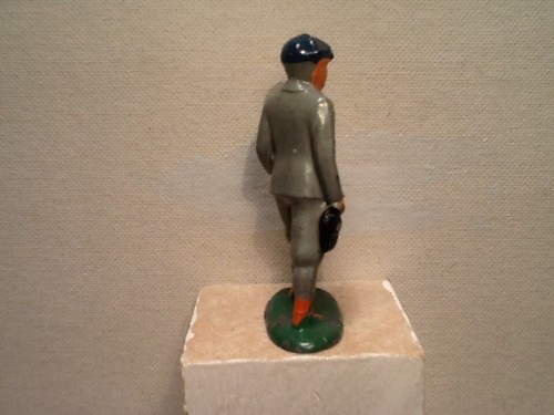 Vintage lead Barclay school boy. 2.5