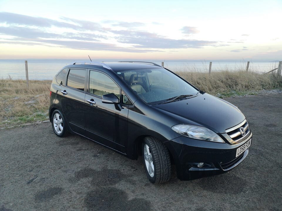 Honda FRV Exclusive Black 2008 (58 reg) 2.2 Diesel 6 Seater Leather
