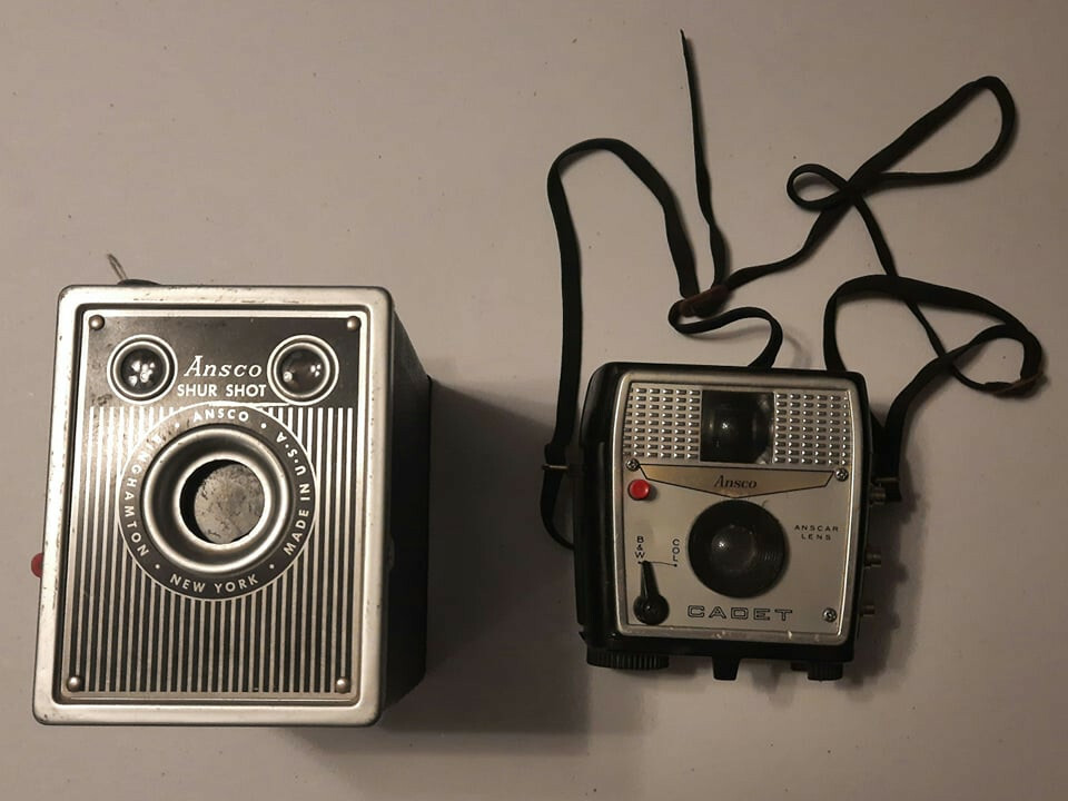 Ansco Camera Lot Cadet and Shur Shot Vintage 1950's 120 127 FilmのeBay公認