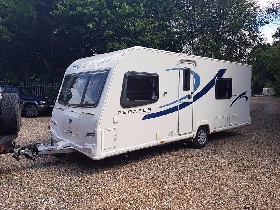 2014 Bailey Pegasus Verona 4 Berth caravan FIXED BED, MOTOR MOVER
