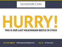 2013 Volkswagen Beetle 1.4 TSI 60s Edition 2dr CONVERTIBLE PETROL Manual