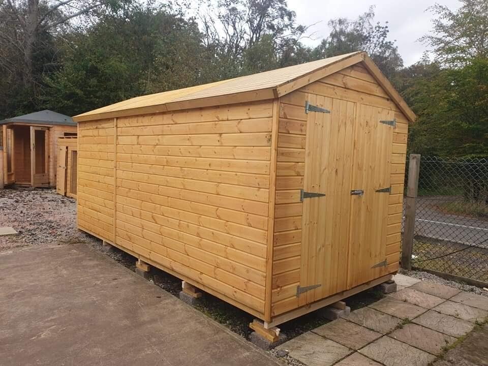 EX DISPLAY 15FT X 7FT GARDEN SHED in Forfar, Angus Gumtree