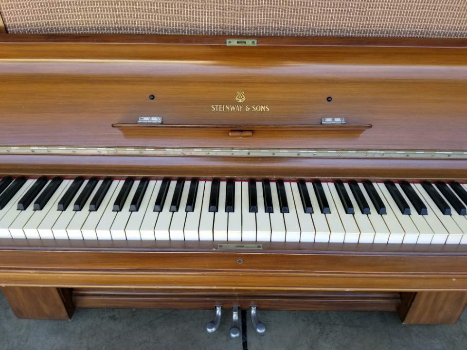 Steinway & Sons Upright Piano