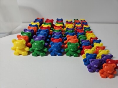Learning Resources Three Bear Family Counters, Educational Counting Sorting 81