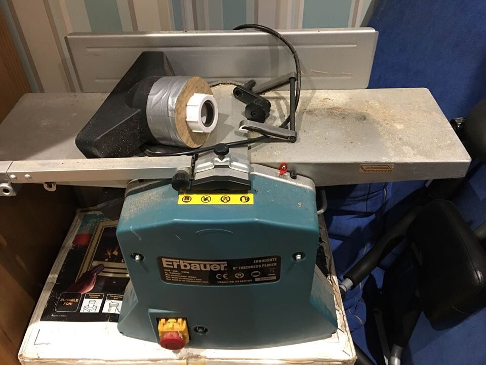 Erbauer 8" thicknesser planer in Warsop, Nottinghamshire Gumtree