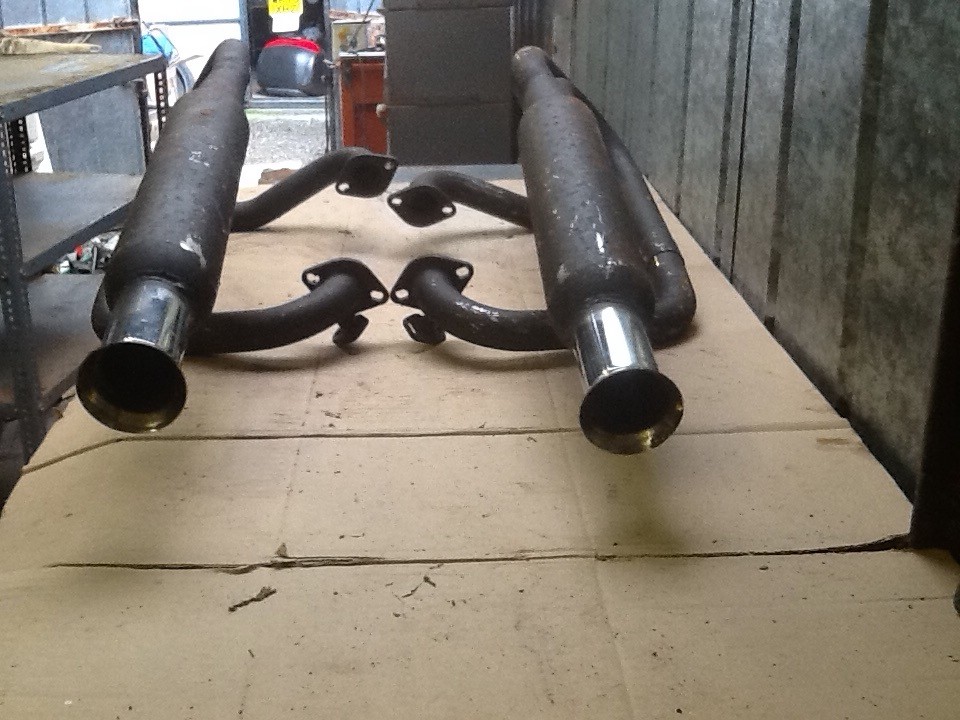 VW buggy/Trike air cooled 1200/1300/1600 hilevel exhaust in