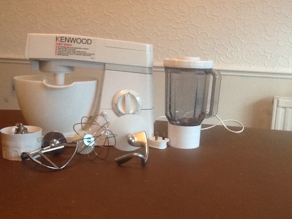Kenwood Chef Food Mixer KM201 with accessories in Caversham