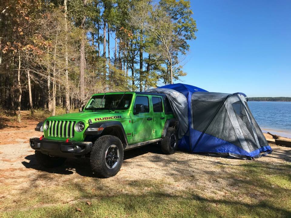 Napier Outdoors Sportz 84000 5 Person SUV Tent with Screen Room in Blue